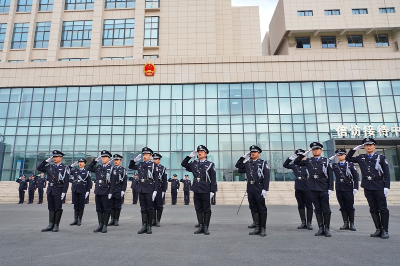 颍上法院举行首个"中国人民警察节"庆祝活动