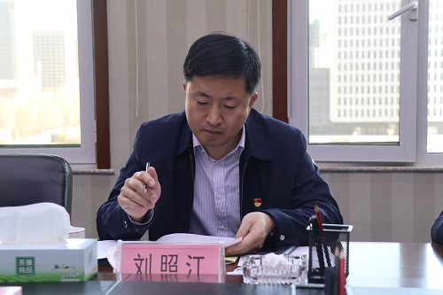 最后苏虎生院长对刘照江书记一行的意见和建议表示感