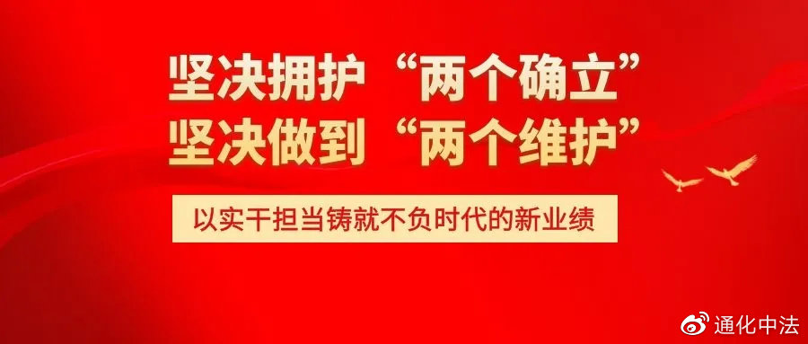 坚决拥护两个确立坚决做到两个维护以实干担当铸就不负时代