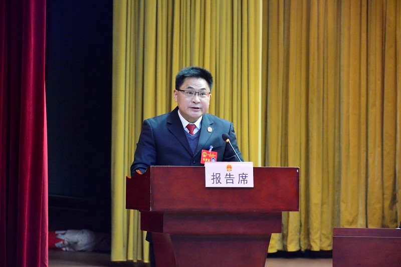 2020年12月28日，寿县第十七届人民代表大会第五次会议在寿春大..