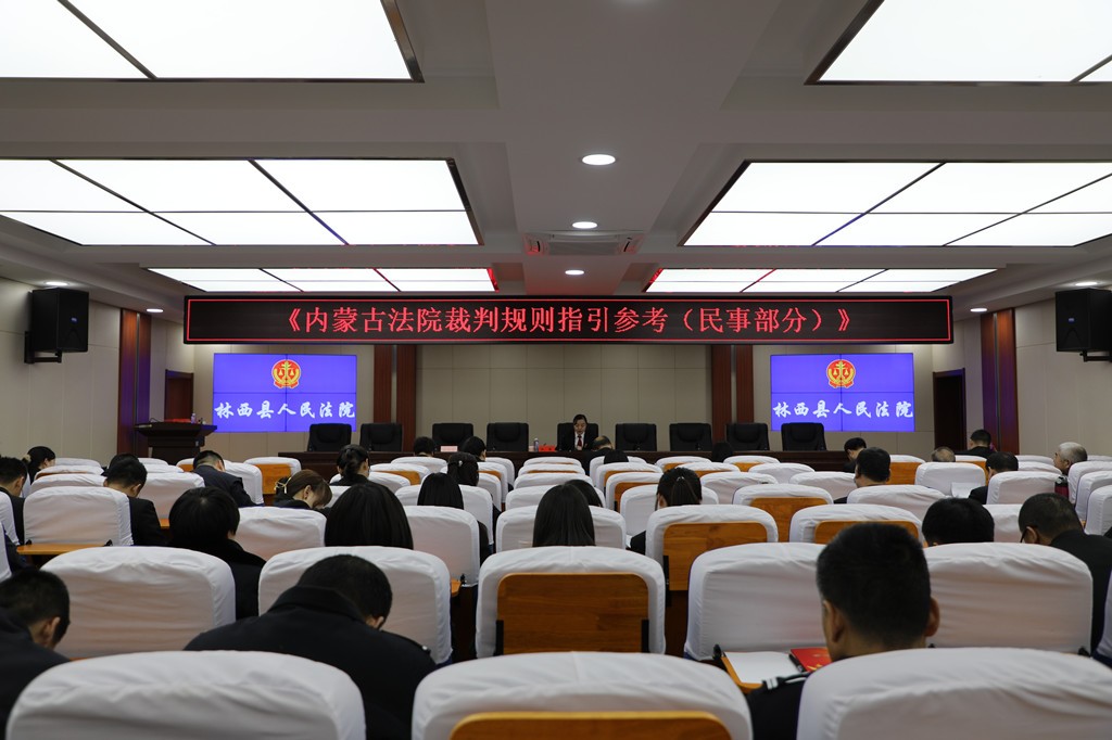 新年伊始充电忙   林西县法院节后系列学..