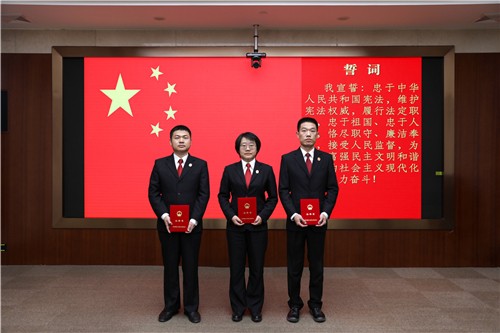 津南法院组织举行宪法宣誓仪式