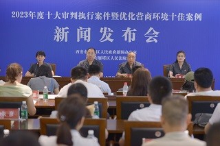 西安市雁塔区人民法院召开2023年度十大..