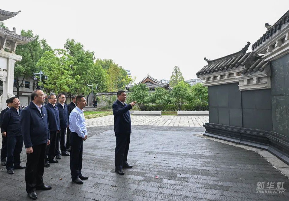 习近平在安徽考察调研