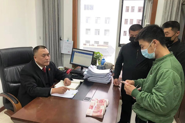 陕西清涧：为患病申请人执行“救命钱”57000元