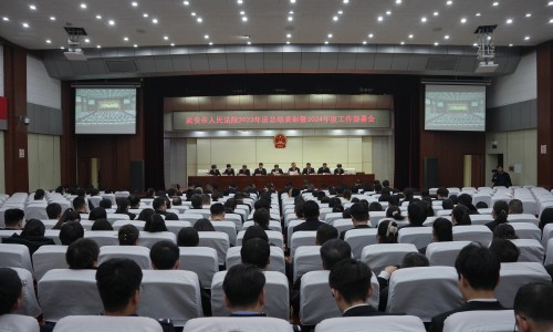 武安法院召开2023年度总结表彰大会
