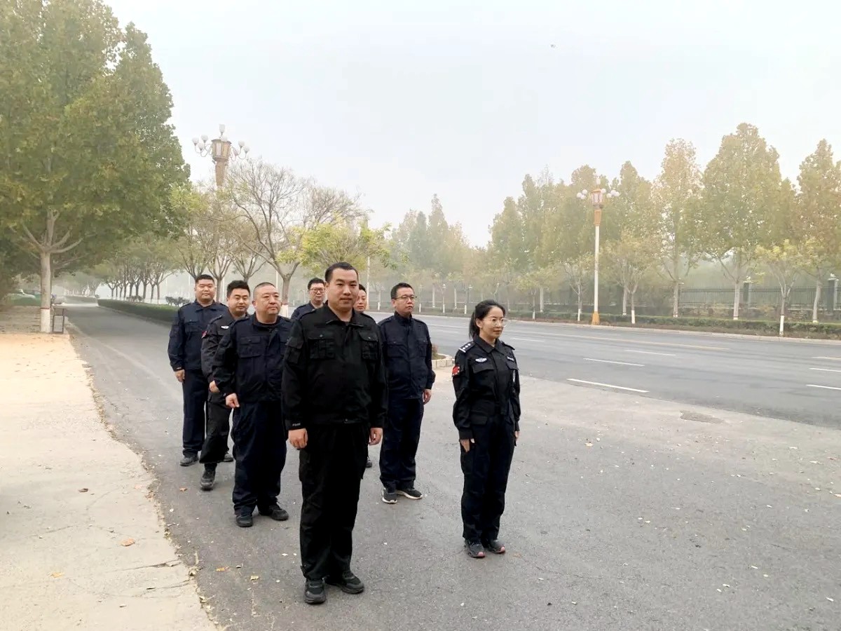 大名法院组织开展警务技能训练